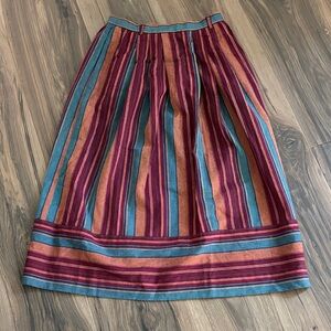 Vintage John Meyer vibrant skirt 8